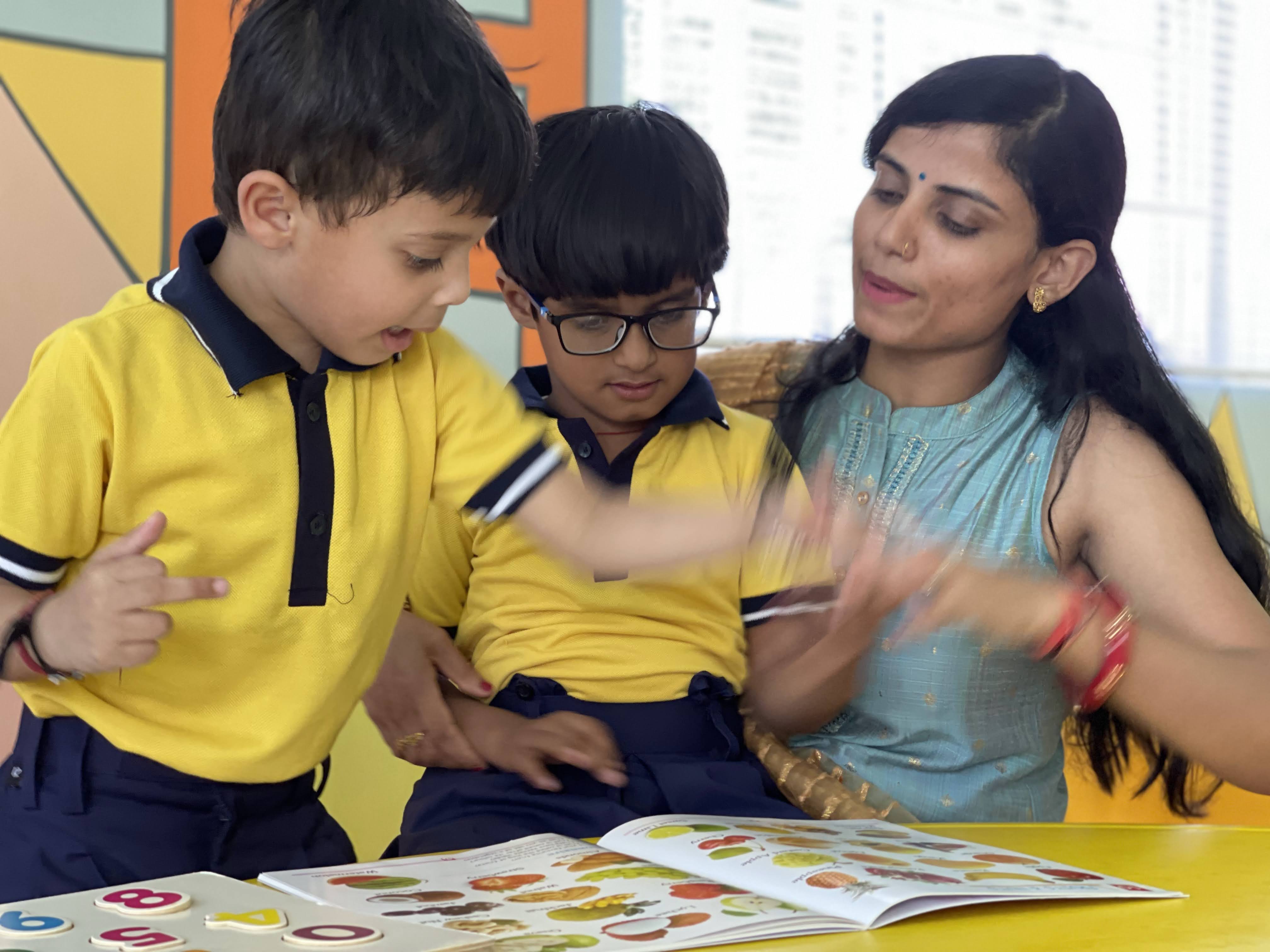 Montessori learning corner